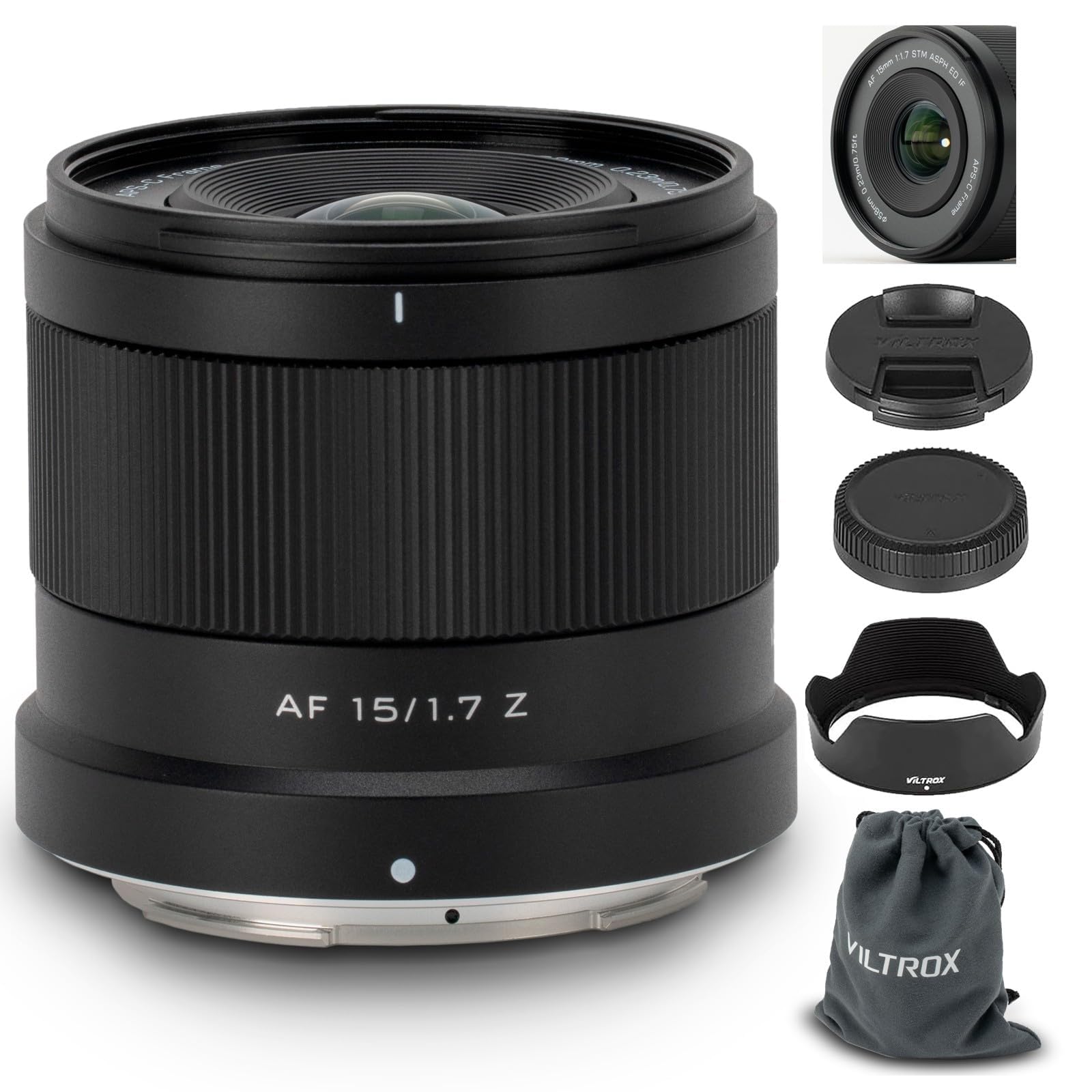 VILTROX AF 15mm F1.7 Z 単焦点レンズ Amazon.com : VILTROX 15mm f1.7 Z, AF 15mm F1.7 Z-Mount for Nikon Z